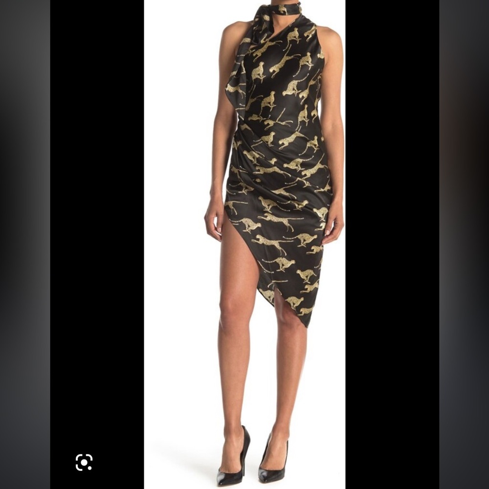 Ronny Kobo Zoey Jaguar Dress